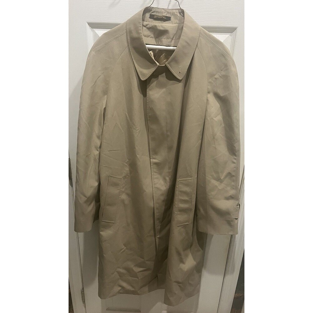 Trench Coat Size 46 Reg. ACTWU Union Made In USA